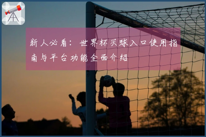 新人必看：世界杯买球入口使用指南与平台功能全面介绍