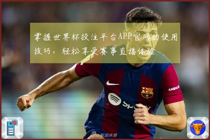 掌握世界杯投注平台APP官网的使用技巧，轻松享受赛事直播体验